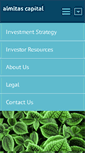 Mobile Screenshot of almitascapital.com